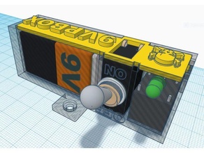 auto proyecto bricolaje diy parada final filamento guía rail sens sensor cambiar interruptor 3d print model - Mito3D