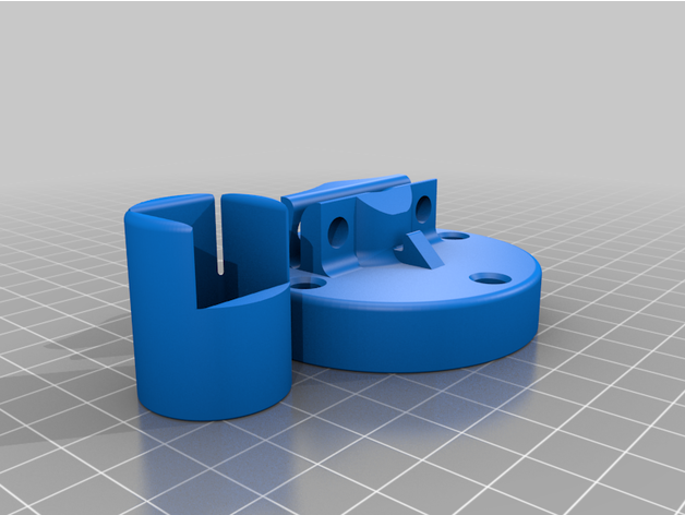 capot Braut Bourdennais Unterstützung Potentiometer 3D print model - Mito3D