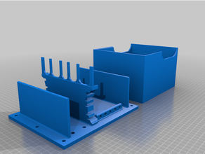 Boitier komuta etmek porte yönetici 3d print model - Mito3D