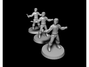 starfleet officers star trek adventures characters 3d print model - Mito3D