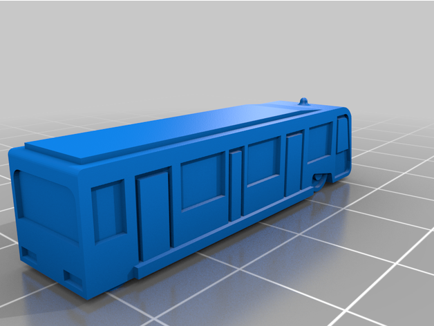 airport bus v1 3D print model - Mito3D