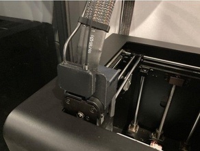 zortrax m200 extruder housing filament detector 3d print model - Mito3D