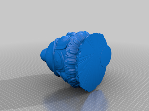 Bouddha planteur 3D print model - Mito3D