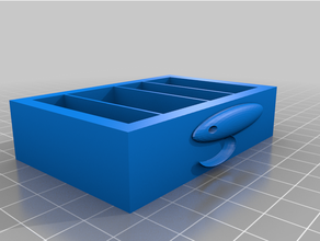 pêche boîte essuyer 3d print model - Mito3D