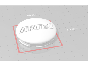 artek wheel cap 3d print model - Mito3D