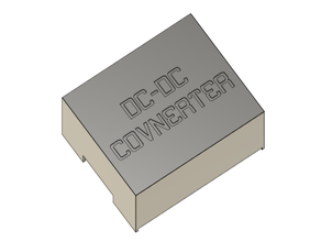 enclosure 2 buck converters 3d printer parts converter creality ender 3 dc-dc dc electronics ender3 ender3pro pro upgrade upgrades 3d print model - Mito3D