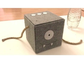 tonuino case - die monibox arduino musik rfid 3d print model - Mito3D
