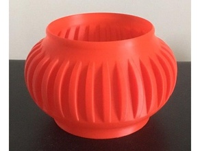 vase mode succulent planter 3 bowl bowls planters pot spiralized spiral printing 3d print model - Mito3D