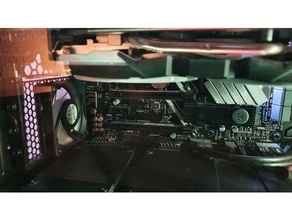 coolermaster h500p GPU ventilateur 3d print model - Mito3D