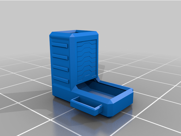 dice tower 3D print model - Mito3D