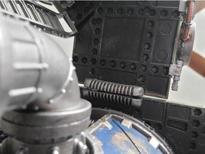 sector Mechanicus pasarela magnético conectores 3d print model - Mito3D