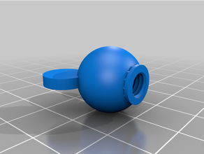 Mickey rodillos vástago cubre Mouse válvula gorra 3d print model - Mito3D