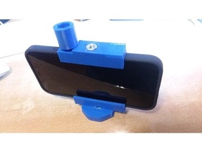 Iphone 12 tripé suporte 3d print model - Mito3D