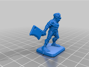 kahraman mumya balta 3d print model - Mito3D