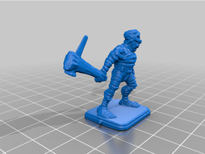 kahraman mumya kulüp 3d print model - Mito3D