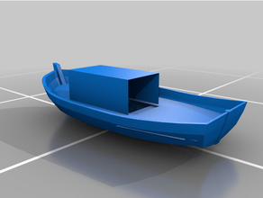 banca barca pesca 3d print model - Mito3D