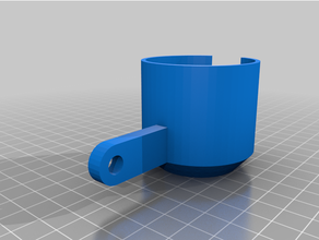 cheap mic stand adapter 3d print model - Mito3D