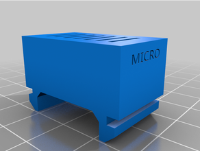 cr 6 cartão suporte módulos cr6 cr6se micro sd USB 3d print model - Mito3D
