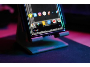 galaxy note 20 ultra phone stand remix desk samsung 3d print model - Mito3D