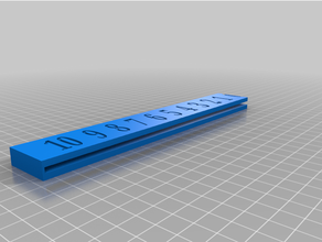 dtcg memory gauge 3d print model - Mito3D