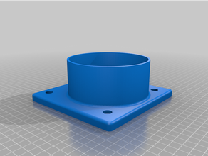 air duct attachment 3d print model - Mito3D