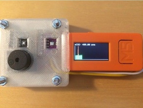 aria qualità aerosol tu sensor allarme covid 19 3d print model - Mito3D