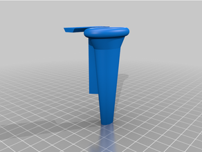 scissor wall mount 3d print model - Mito3D