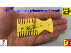 capelli trimmer pettine taglierina 3d print model - Mito3D