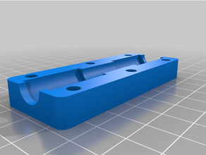 robo 3d r1 eksen yastık blok lm8uu Kulp destek binmek 3d print model - Mito3D