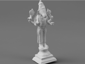 Hayagriva personnification connaissance avatar Divin Dieu hindou hindouisme cheval Inde Indien Vishnu 3d print model - Mito3D