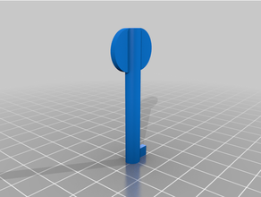alarm key 3d print model - Mito3D