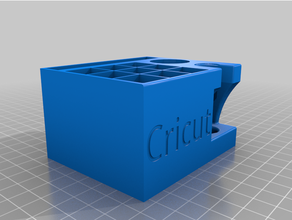 Cricut Werkzeug Halter Unterstützung 3d print model - Mito3D