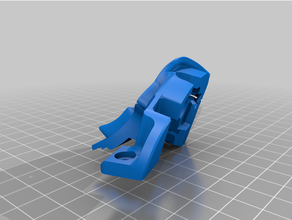 raised ploopy button 3d print model - Mito3D