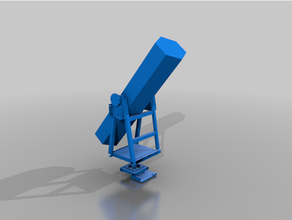 telescope 127x700 1 mount 3d print model - Mito3D