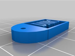 deriva chave anel 3d print model - Mito3D