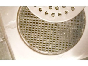 bath room drain hair-catcher fine strainer garage multiuse sewer toilet 3d print model - Mito3D