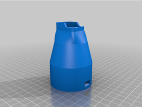 bosch gas 20l sfc polvere porta ryobi 3d print model - Mito3D