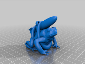 missile toad - christmas decoration ornament 3d print model - Mito3D