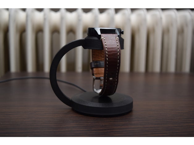 ticwatch c2 charger stand 3D print model - Mito3D