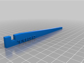 small spanner rack 3d print model - Mito3D
