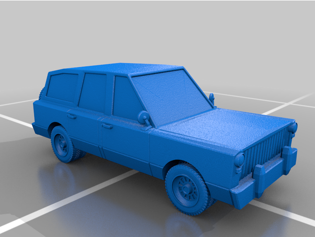 poly suv lowpoly 3D print model - Mito3D