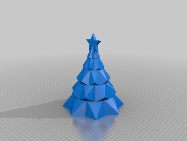 Natal árvore 3D print model - Mito3D