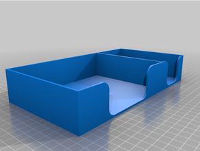 tri boîte papier plateau espace rangement 3d print model - Mito3D