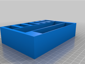 philips oneblade organizer box 3d print model - Mito3D