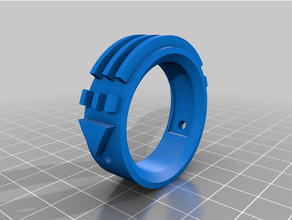 atlantis anel 3d print model - Mito3D