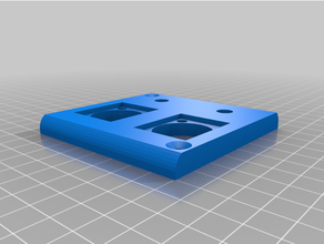 hdmi aux duvar Kulp destek binmek 3d print model - Mito3D