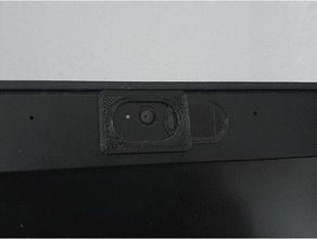corredizo cámara cubierta carcasa funda Listo impresión bloquear bloqueador leva gorra monitor puerta puertas tope rápido esconder ocultador ordenador portátil lente ligero cuaderno pc 3d print model - Mito3D