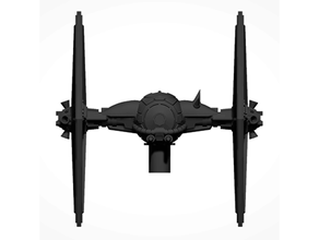 tie z-2 zaku brazeon cable management crossover crossovermaker empire imperial sw fighter tiefighter x-wing miniatures xwing ii zeon 3d print model - Mito3D