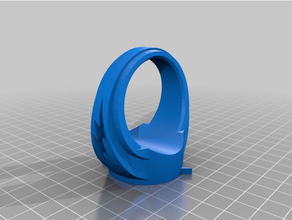 Blitz Ring Blitz Ring 3d print model - Mito3D