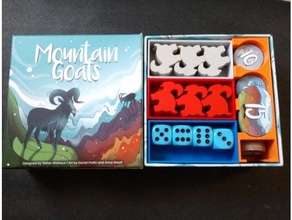 mountain goats - insert organizer base game expansion 3d print model - Mito3D